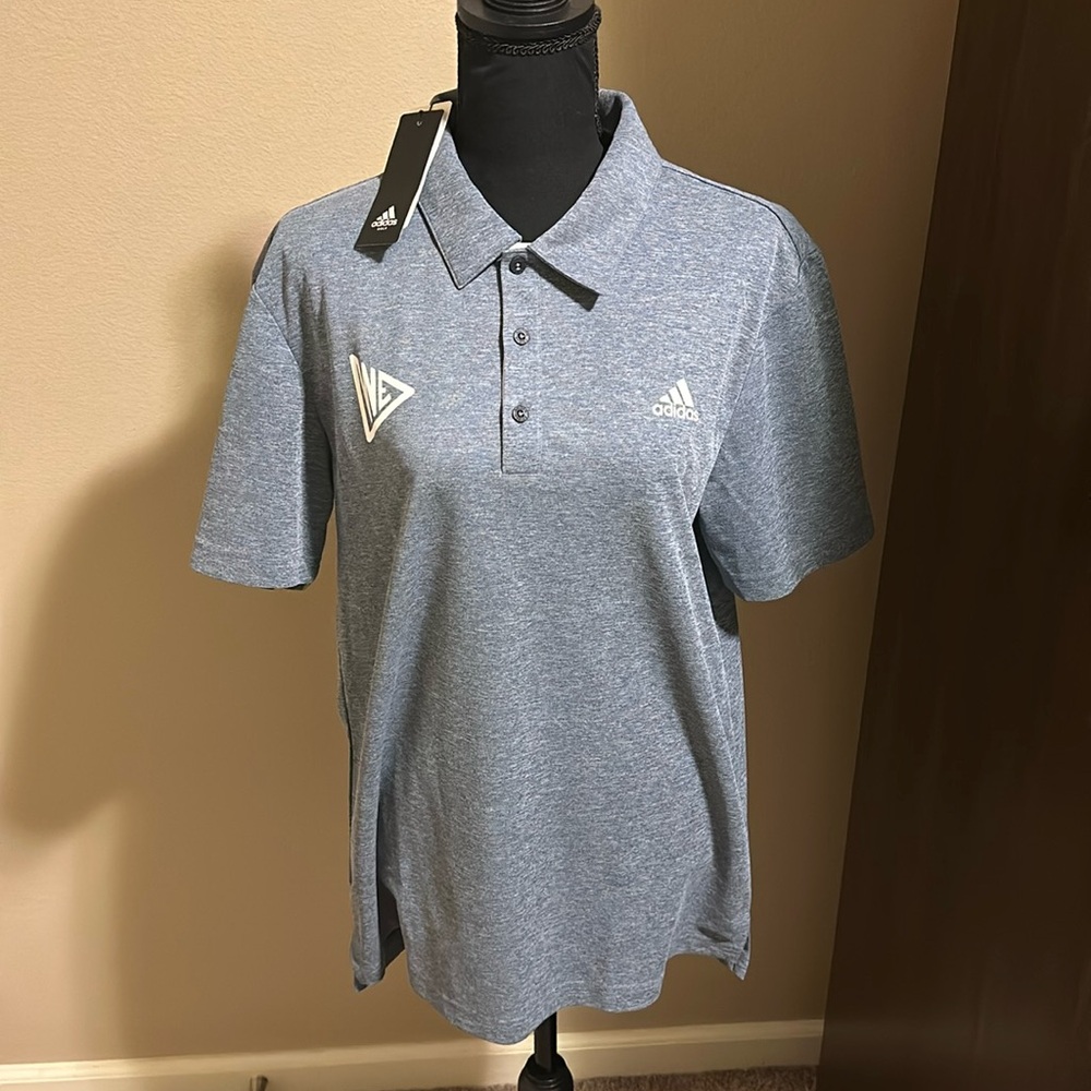 NWT Grey Men’s Adidas Golf Polo Shirt